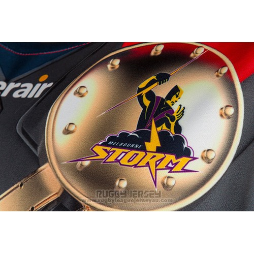 Melbourne Storm Thor Marvel Rugby Jersey 2017 Gray